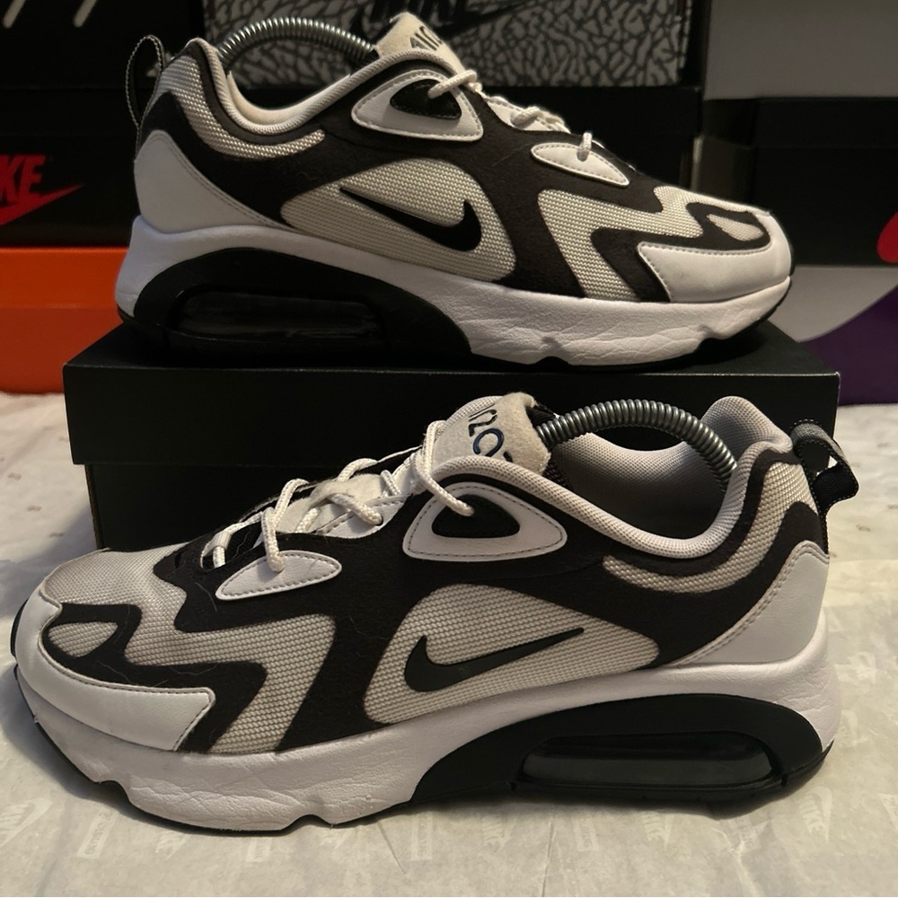 Size 10 - Nike Air Max 200 White Anthracite